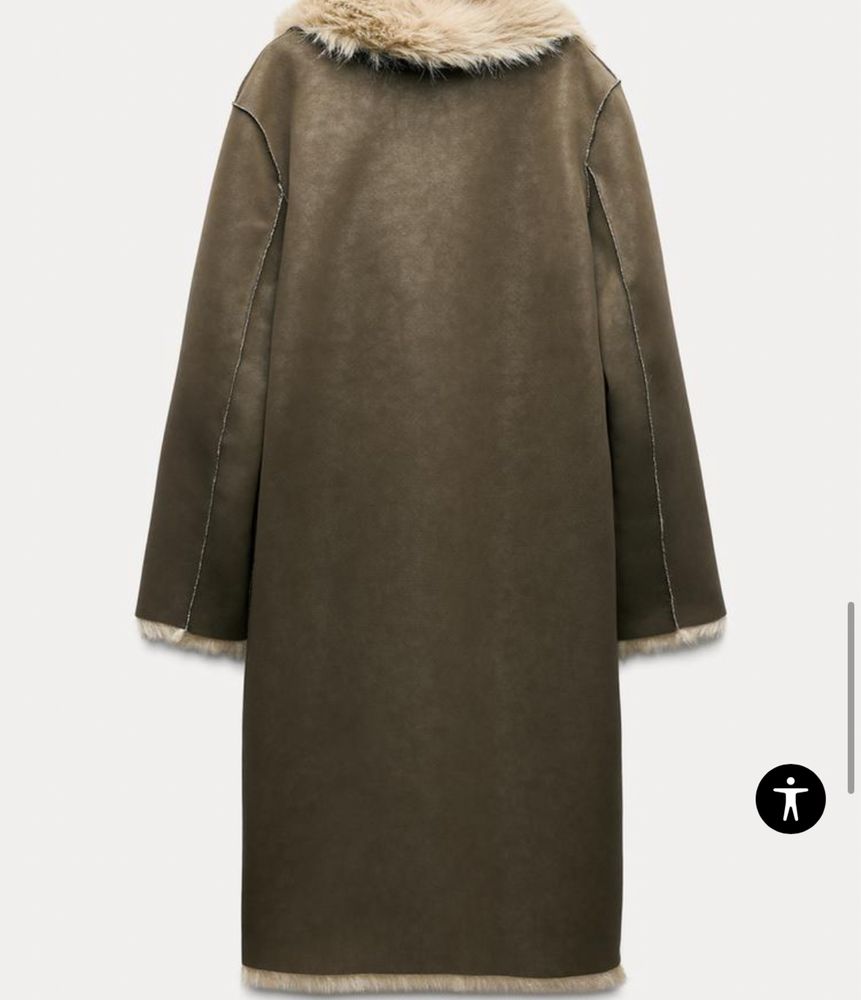 Палто Zara дволицвто чисто ново с етикет