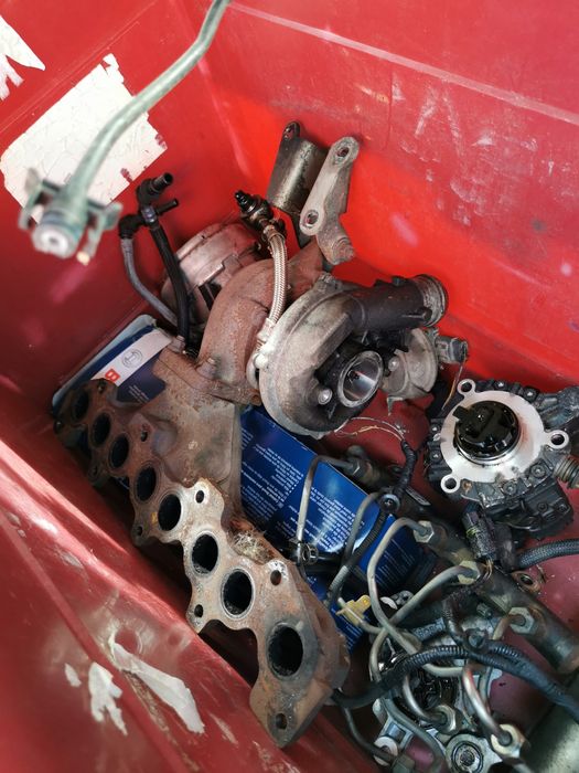 turbo ford mondeo mk4 2.0d cod motor QXBA