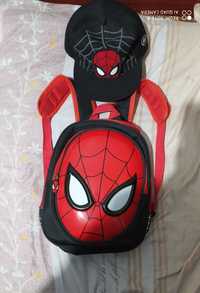 Рюкзак и кепка Spider Man