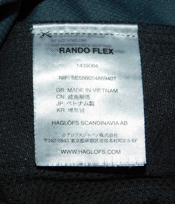 Pantaloni schi softshell Haglofs Rando Flex dama marimea 36(S spre M)