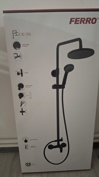 Sistem dus rennto ferro cu baterie inclusa sigilat