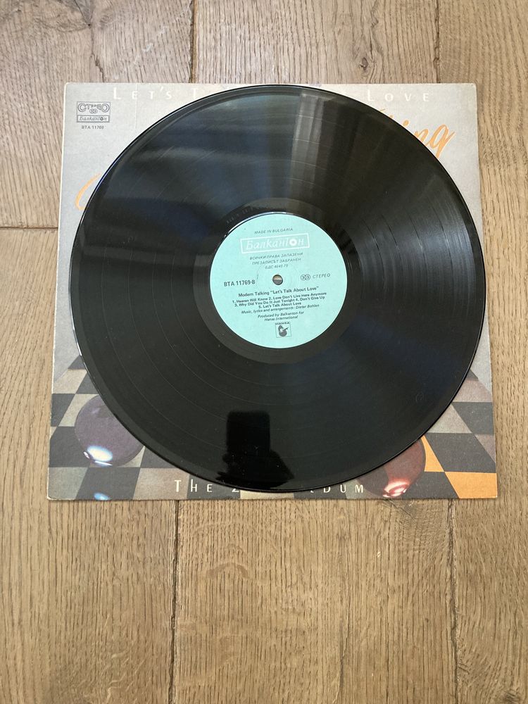 Modern Talking Let’s talk about love vinil