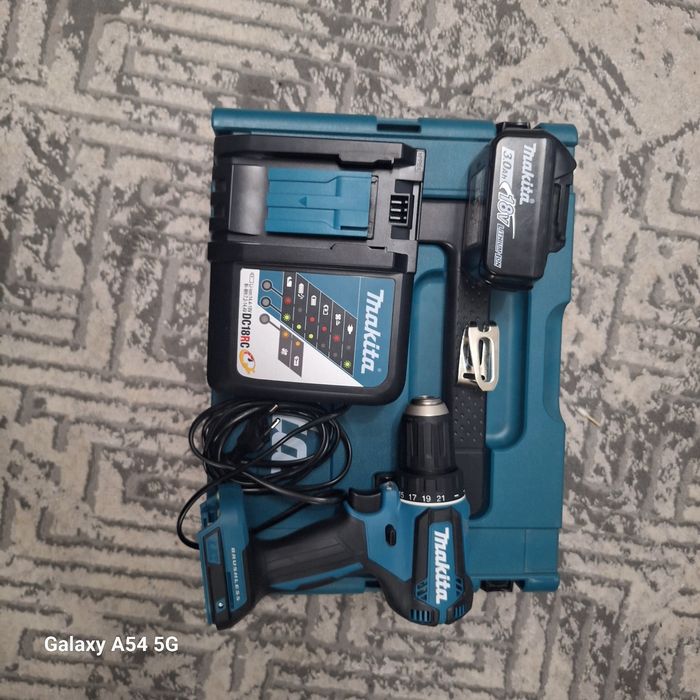 Аккумуляторный шуруповёрт Makita в кейсе — мощь и удобство в одном