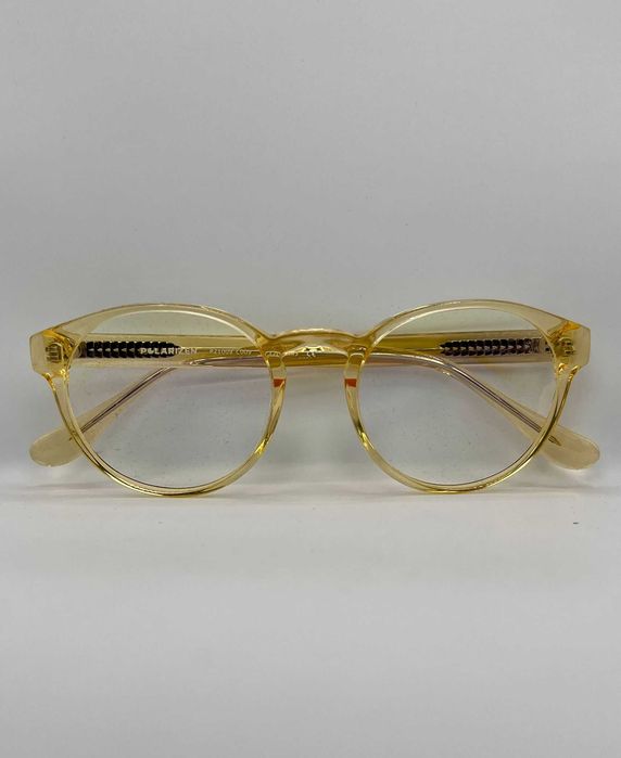 Ochelari de vedere damă Polarizen PZ1009 C009 - Rotunzi - Transparent