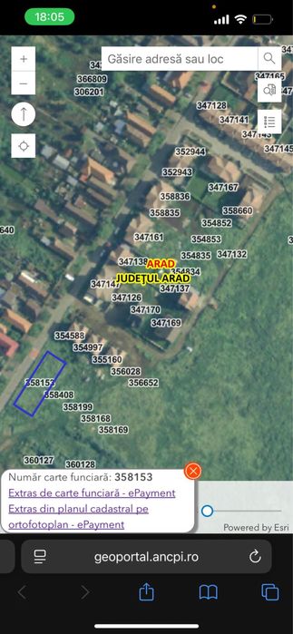 Teren - Loc de casa Aradu Nou