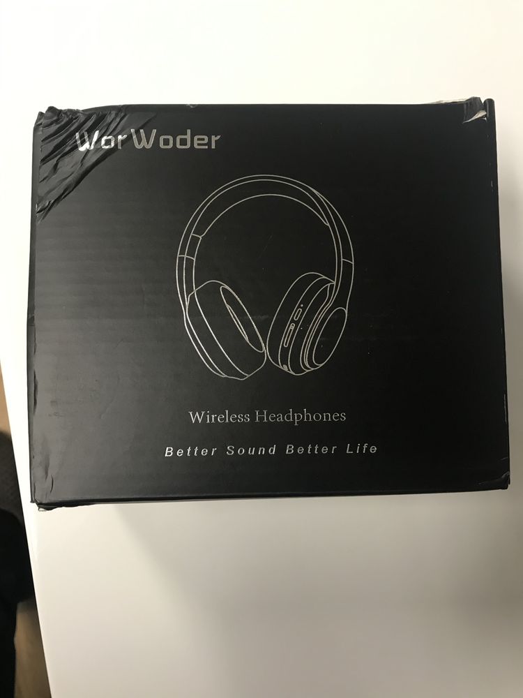 Слушалки Wor woder wireless розови