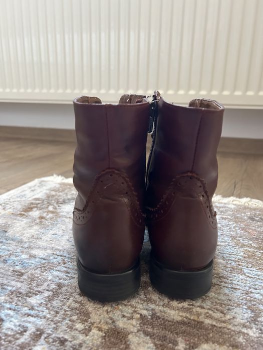 Ghete piele naturala dama visinii 37