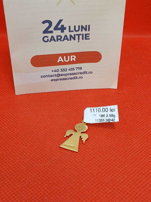 (AG46) Pandantiv aur 18K B.11355