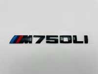 Emblema compatibila BMW M750Li negru