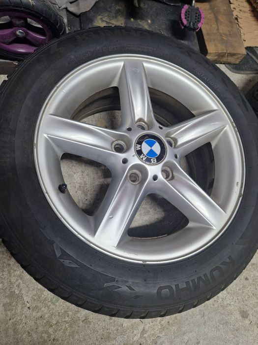 jante originale bmw r16 style 43 cauciucuri iarna 2023 e46,e90,seria 3