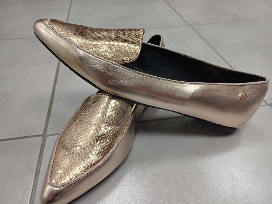 Обувки златисти River Island