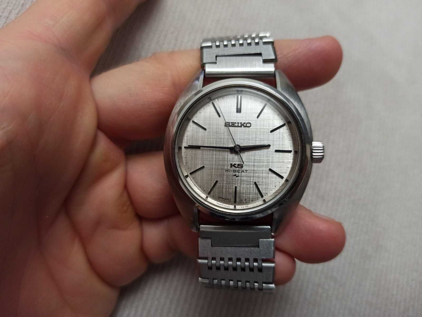 King Seiko KS 45-7010 ръчно навиване 36000 bph 25j Сейко от 60-те