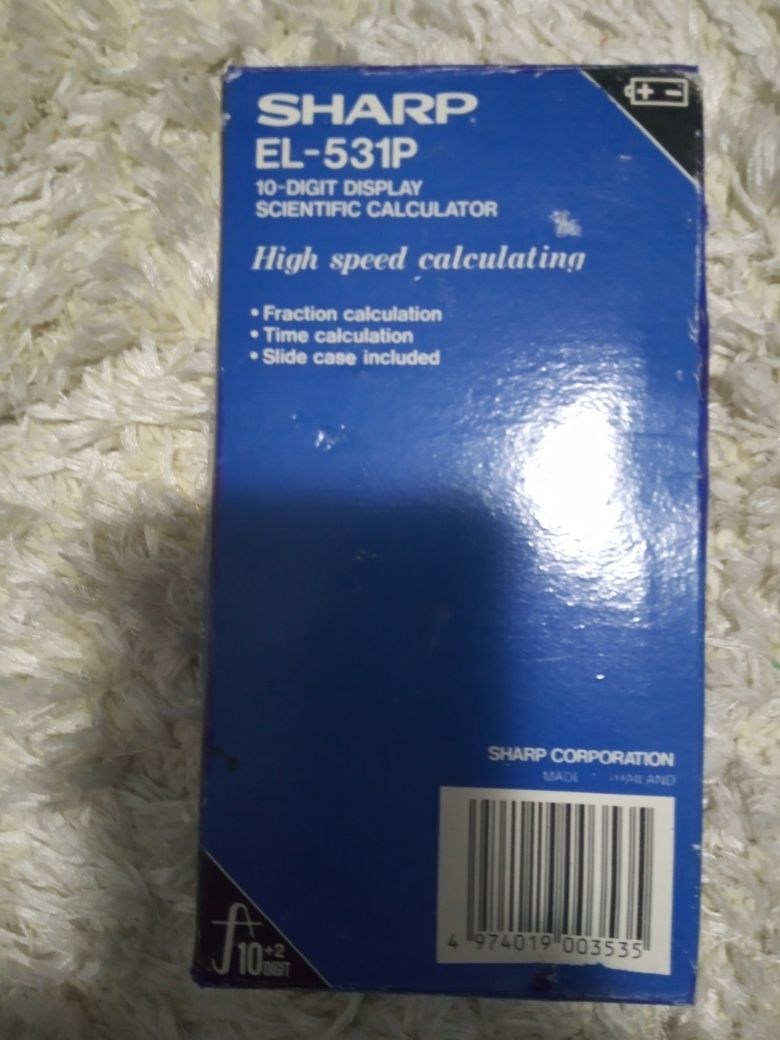 SHARP EL-531 calculator