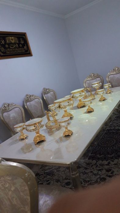 Стол-стул 12 кишилик