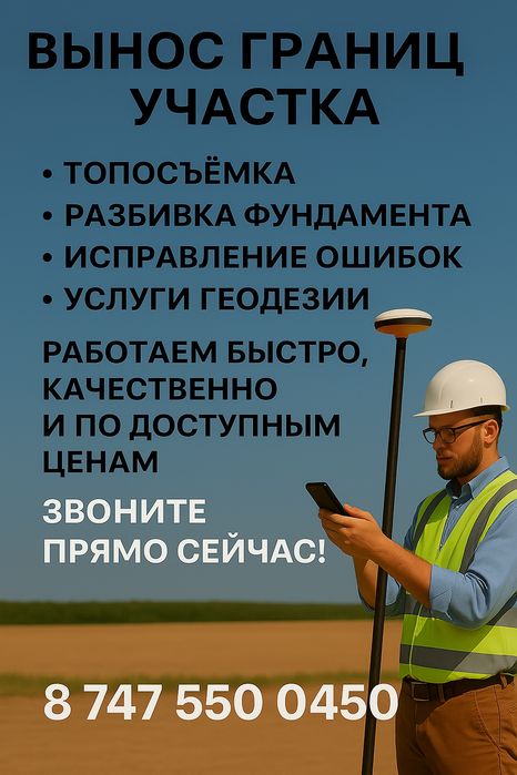 Услуги Геодезиста