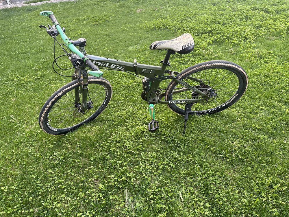 Складной велосипед MELIDE (цвет хаки)