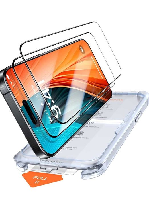 Folie sticla securizata pt. Iphone 16 , 16 Plus , 16 Pro , 16 Pro Max