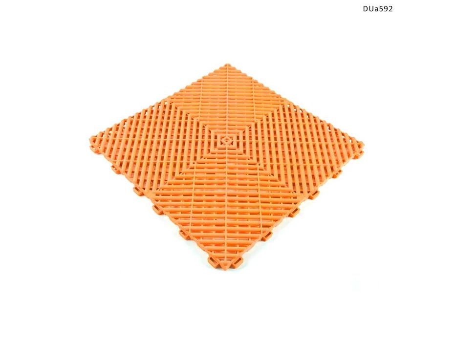 Placi pardoseală 40×40 cm PVC Portocaliu – garaj, atelier, depozite