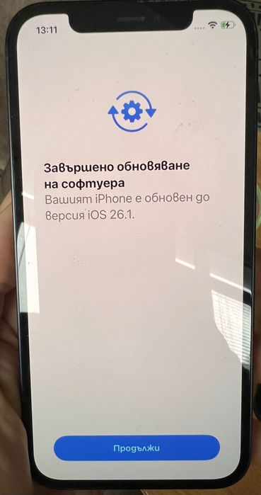 iPhone 12 black отключен, работещ