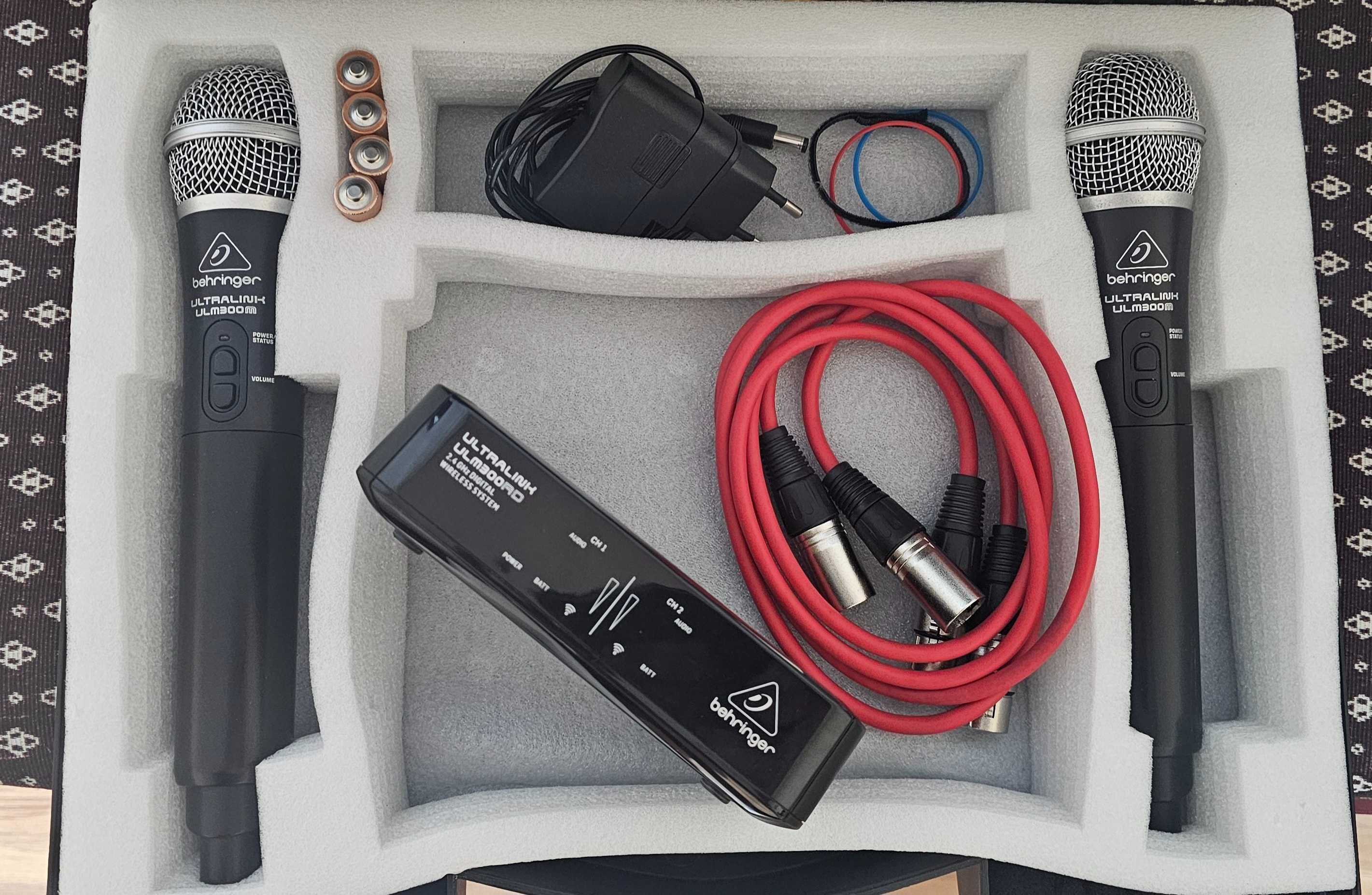 BEHRINGER безжична цифрова микрофонна система с 2бр. мищрофони