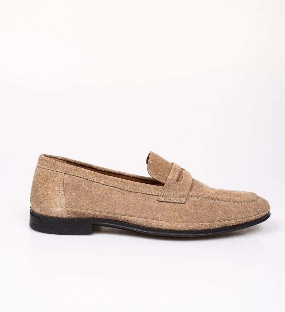 Pantofi LOAFERS din piele naturală cu talpa flexibilă, mărimea 42.