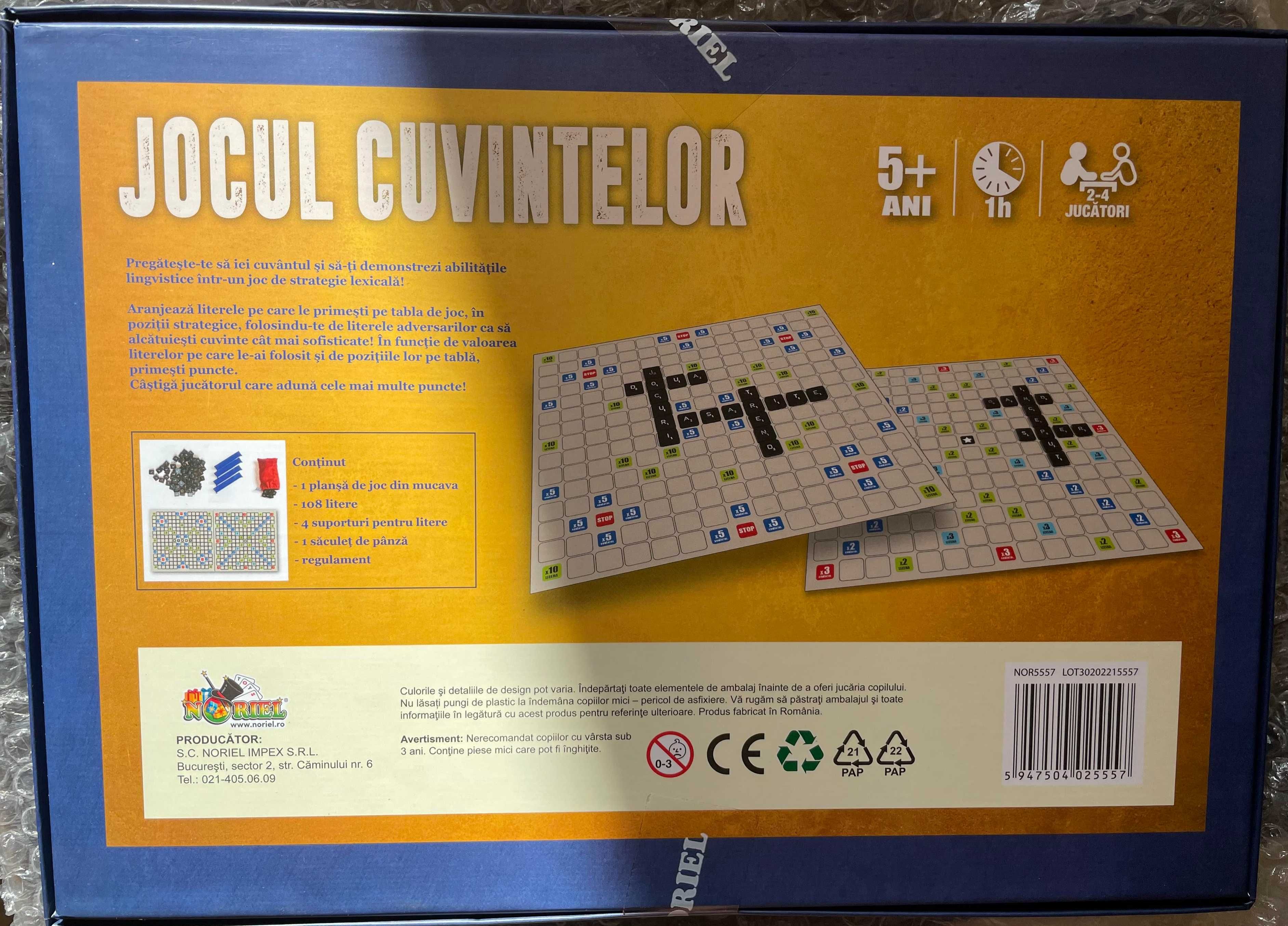 Jocul Cuvintelor - Noriel, Nou