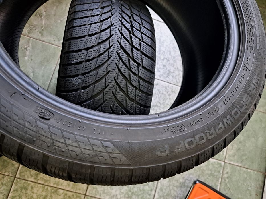 2 anvelope 225/45 R17 Nokian profil 8mm