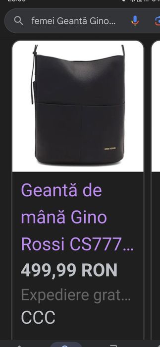 Geanta încăpătoare din piele naturala