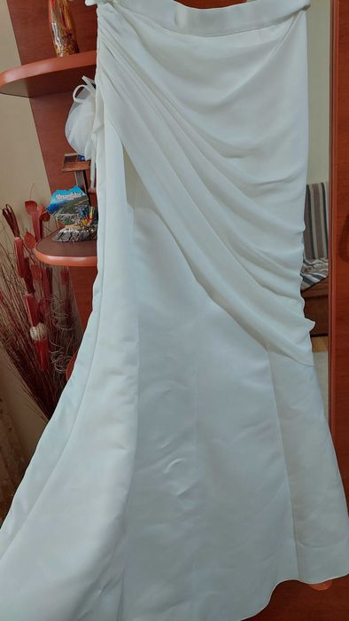 Rochie de mireasa, alba , brand Agnes Toma, marime 42