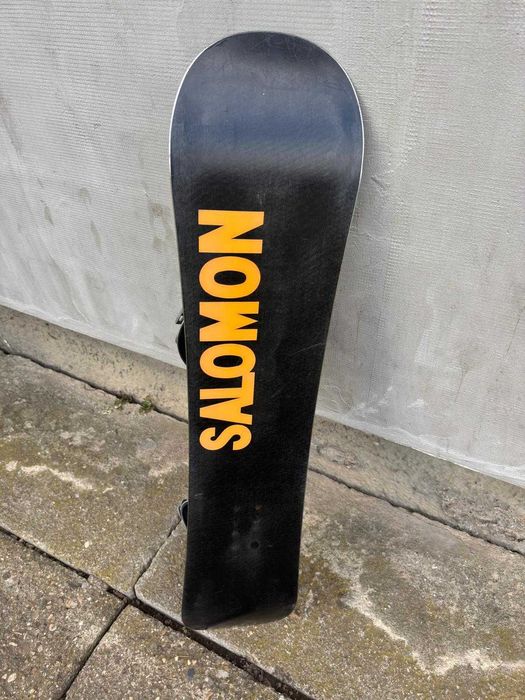 Placa snowboard Salomon Junior 125cm +legaturi Crazy Creek