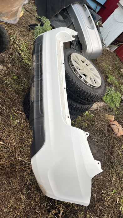 Задний бампер ваз гранта фл granta fl