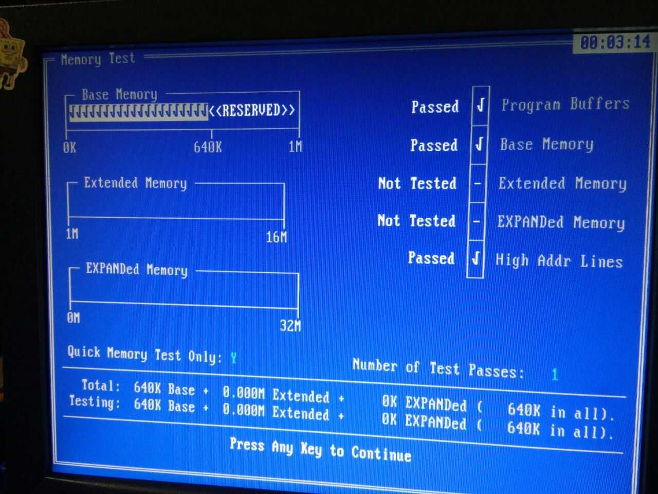 РАМ памет за Правец 16 , дъно ИМКО4, 640K + UMB RAM - 8-bit ISA