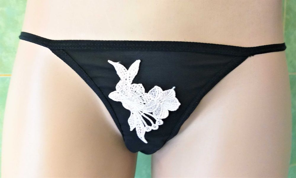 Chiloti tanga mini snur de senzatie! lux BOOHOO(UK) fete/femei S (noi)