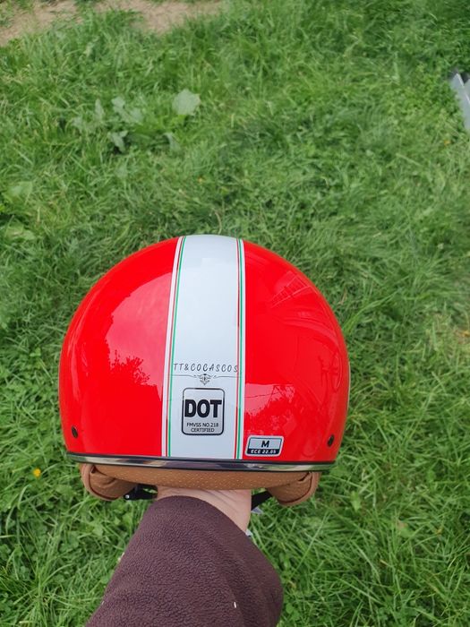 Casca scuter moto open face ideala Vespa/Aprilia/Honda old bikes/retro