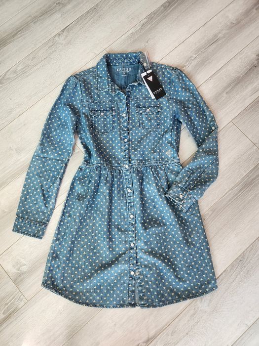 Guess оригинална рокля  10-12 г