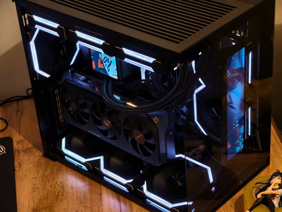 Компьютер для работы и игр 7800x3d RX 9070