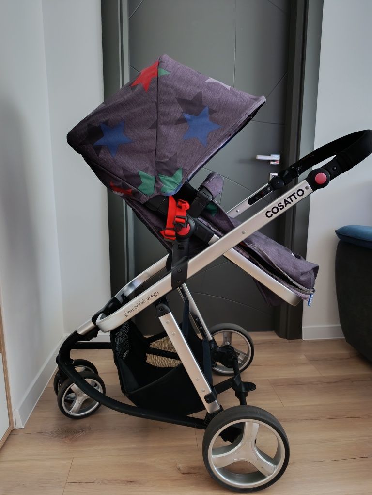 Количка Cosatto giggle 2 grey megastar 3 в 1