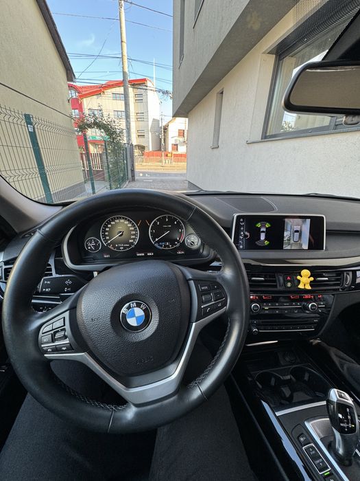 BMW X5 40D • 313CP • HUD, Night Vis • Suspensie pe aer, Carplay • 360