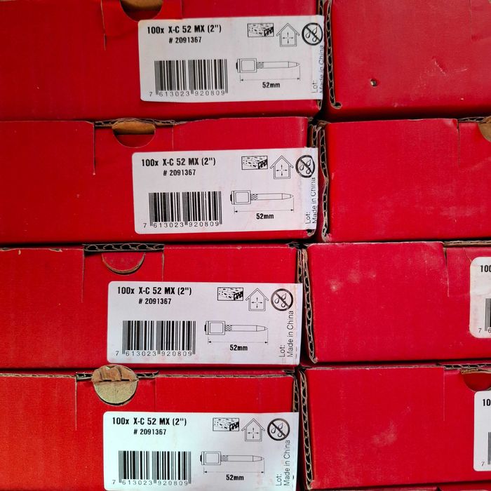 Hilti пирони за BX3 BX4 DX6 DX76