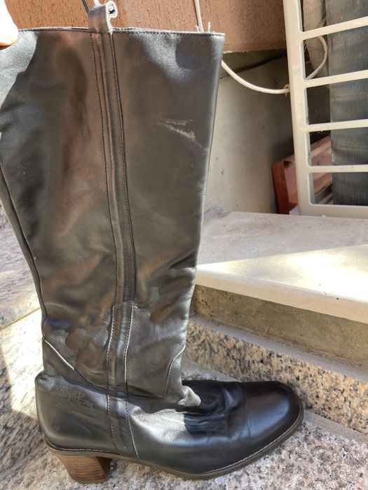 Ботуши от естествена кожа