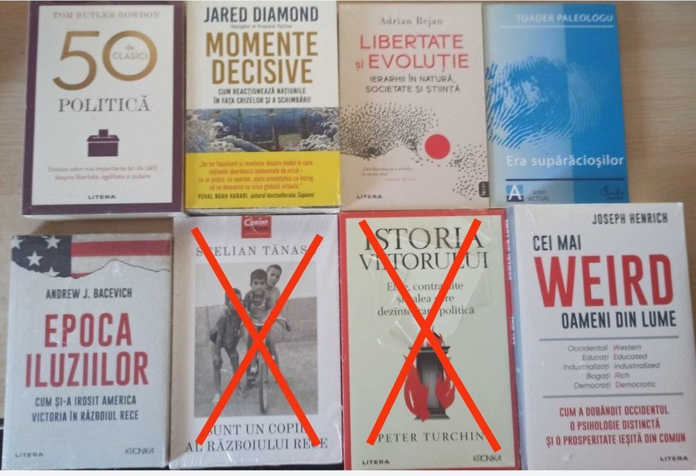 Carti despre politica, geopolitica, istorie