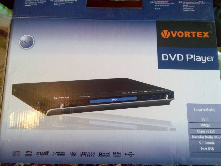 DVD Player Vortex