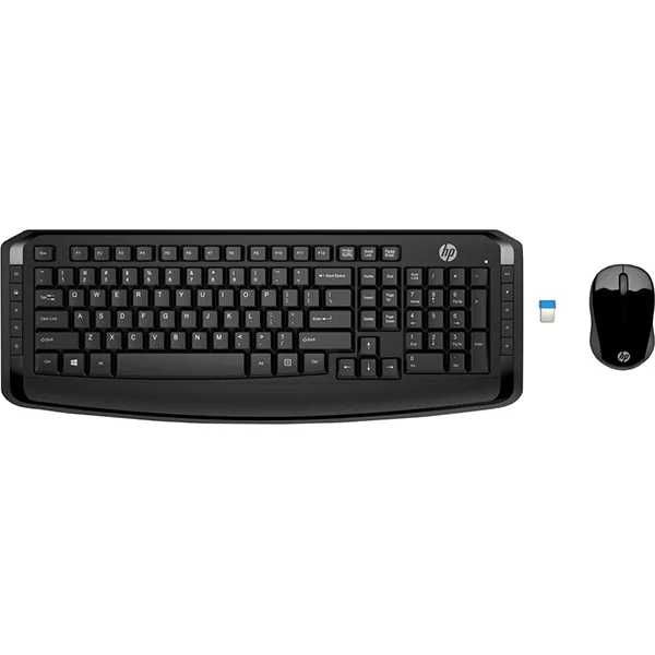 Kit tastatura + mouse wireless HP 300, Negru- nou sigilat