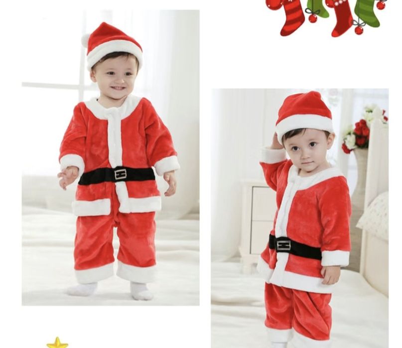 Костюм санты 2-3г