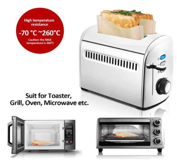 Торбички за приготвяне на сандвичи, 12 броя