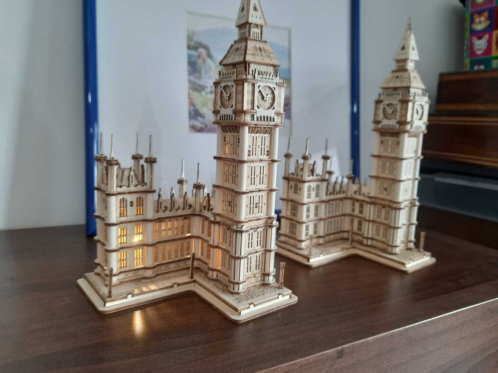 Big Ben miniatura lemn