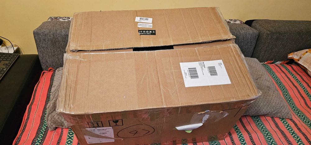 portbagaj Cutie superioară neagră cu suport pentru BMW 14-18