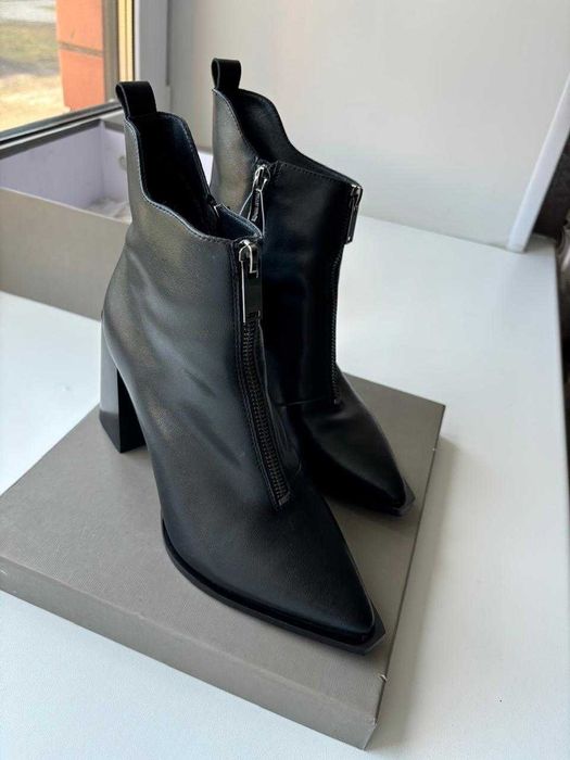 Полусапоги на каблуке (демисезон)