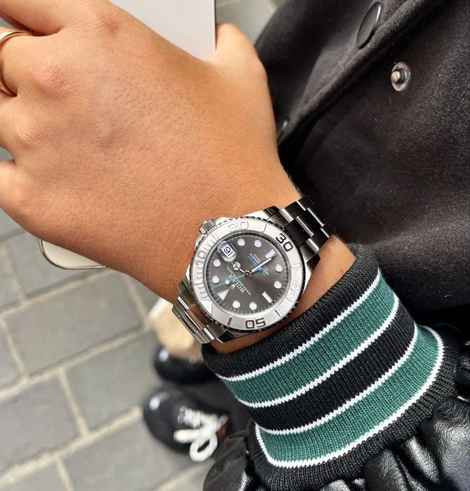 Ceas rolex yacht - master gray dial