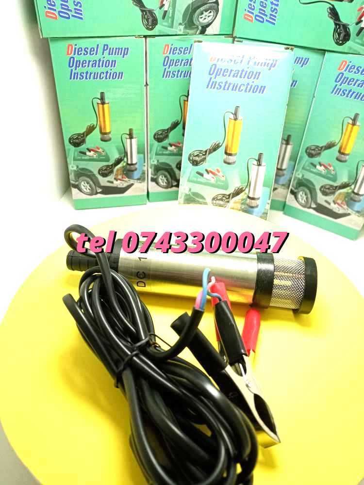 Mini Pompa Transfer Motorina Si Ulei 12v 60w 12lmin